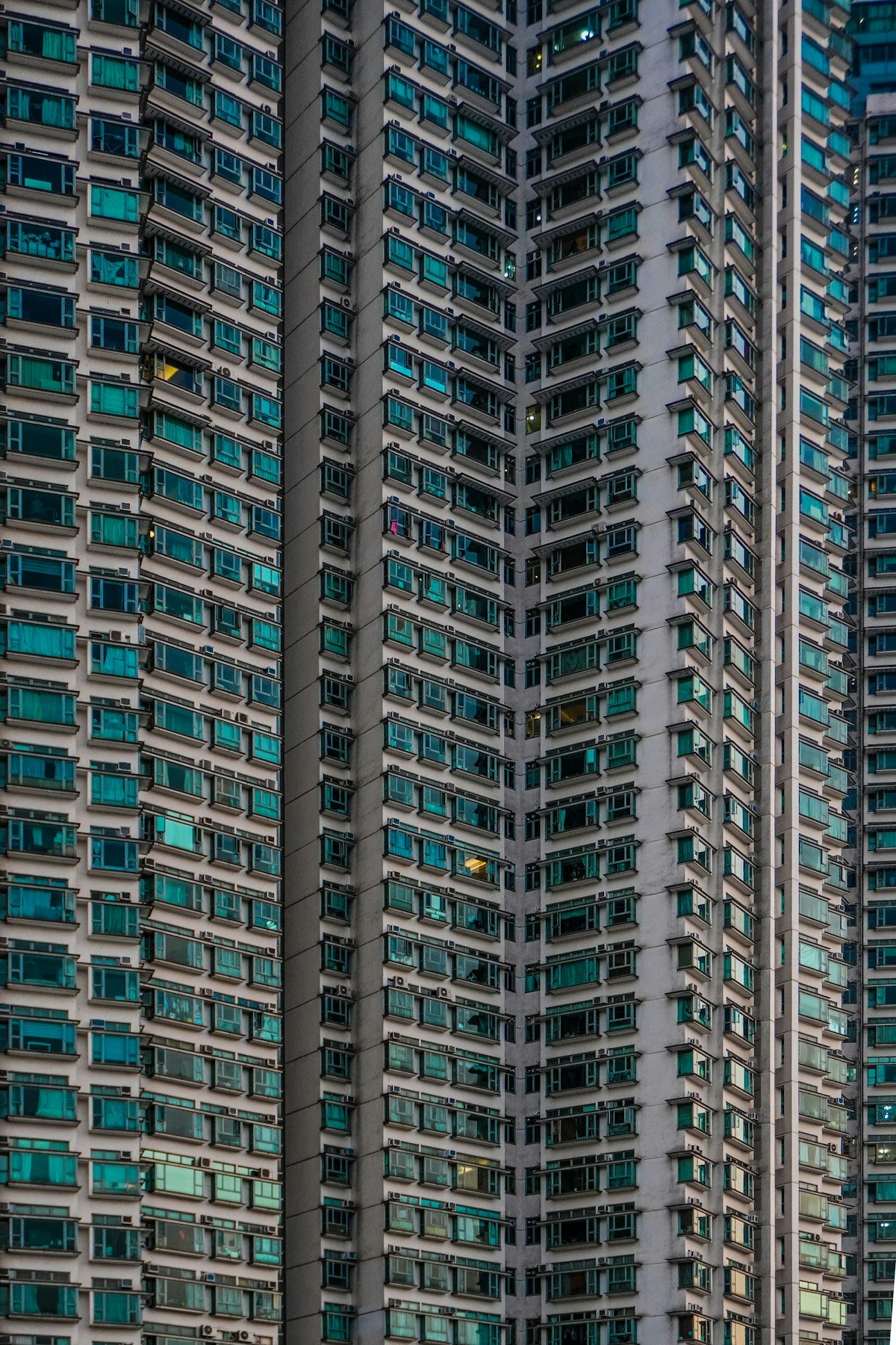 Luxury condominium building exterior
